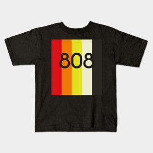 TR-808 STRIPES & FONT #1 Kids T-Shirt